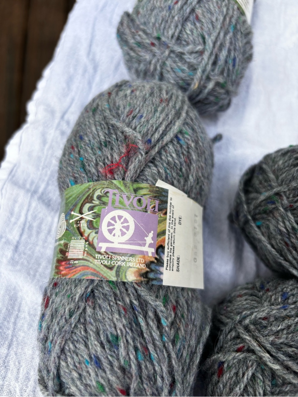 Tivoli Tweed DK Pure new wool Made in Ireland-Discountined Lot of 9 - Picture 6 of 8